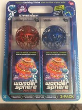 Wonder Sphere Magic Hover Ball Set Of 2- Limited Edition with LED Lights New