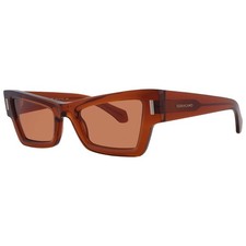 Ferragamo Brown Cat Eye Ladies Sunglasses SF2006S 232 53 SF2006S 232 53