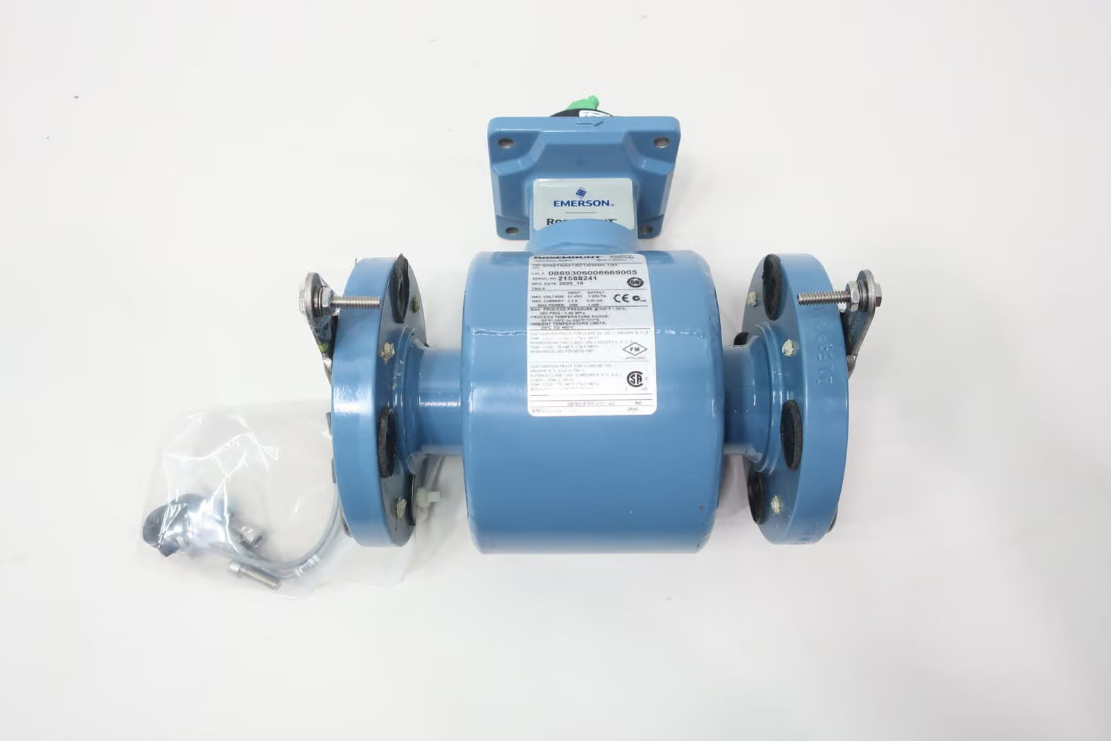 Rosemount 8705TSA015C1W0N0L1B3 Magnetic Flow Tube 1-1/2in 40v-dc