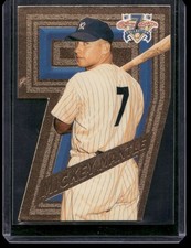 1997 Scoreboard Mickey Mantle Collection Gold Die Cut #7 Baseball Card
