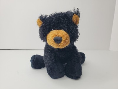 Webkinz Ganz Lil' Kinz Black Bear HS004 Plush Stuffed Animal No Code