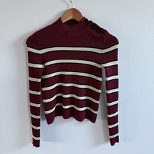 Isabel Marant Etoile Pull Devona Striped Stretch Jumper 34