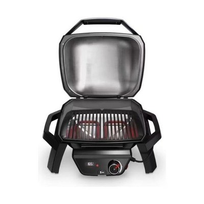 Weber 81010053 Pulse 1000 Barbecue Elettrico da Tavolo 1800 W Griglia Ghisa Smal