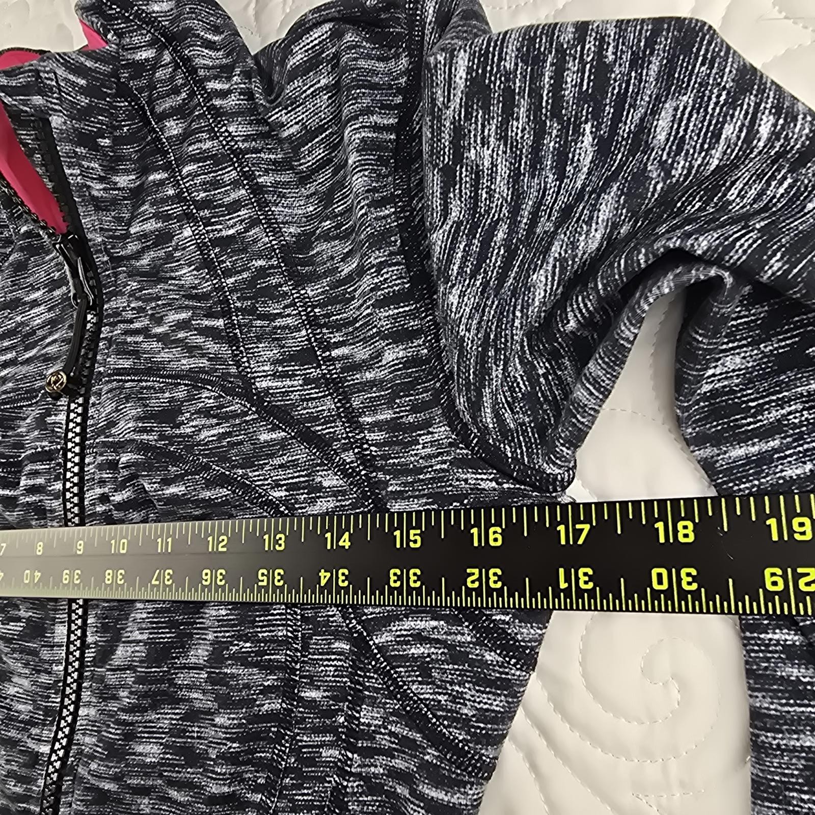 Lululemon Define Jacket "Dramatic Static white Bl… - image 9