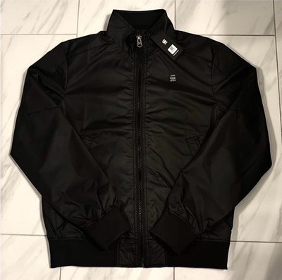 G-Star Raw Men's Track Bomber Jacket Black $240 New