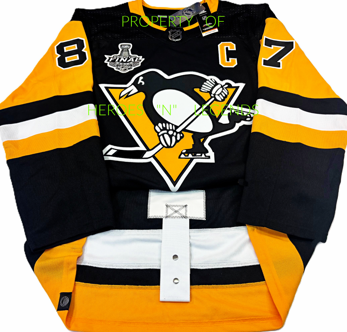 PRO-46-50-52-54 SIDNEY CROSBY PITTSBURGH PENGUINS 2017 STANLEY CUP