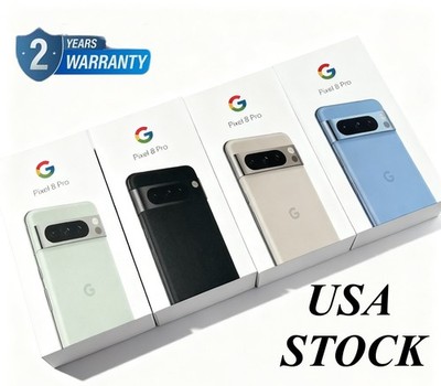 NEW SEALED GOOGLE PIXEL 8 PRO 5G 128/256GB FACTORY UNLOCKED ALL COLOR & MEMORY