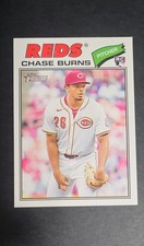 2026 Topps Heritage - Chase Burns #212 (RC)