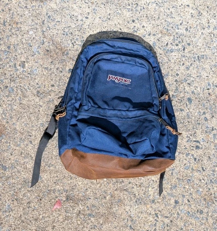 JanSport Leather Blue Bags for Men for sale | eBay