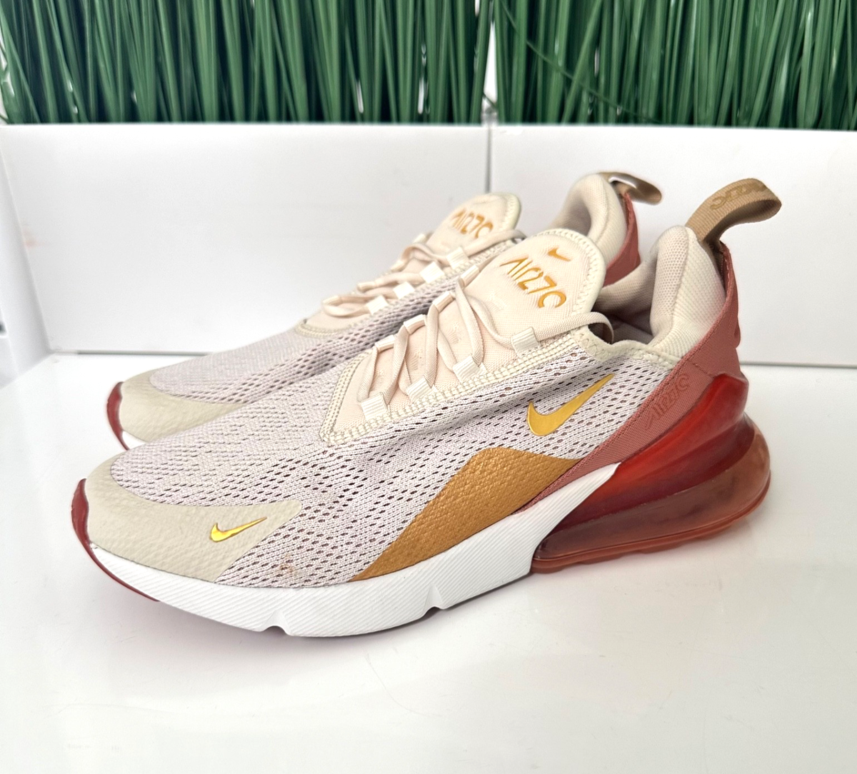 Nike Cream/White Lightweight Trainer Sneakers NikeCraft General Purpose Shoe ”Bricolage“ (Light Cream  main image 2