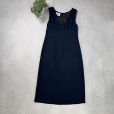 Prada Women Midi Dress Blue Size 42