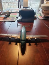 Vintage metal 1940's Wyandotte United Super Airliner