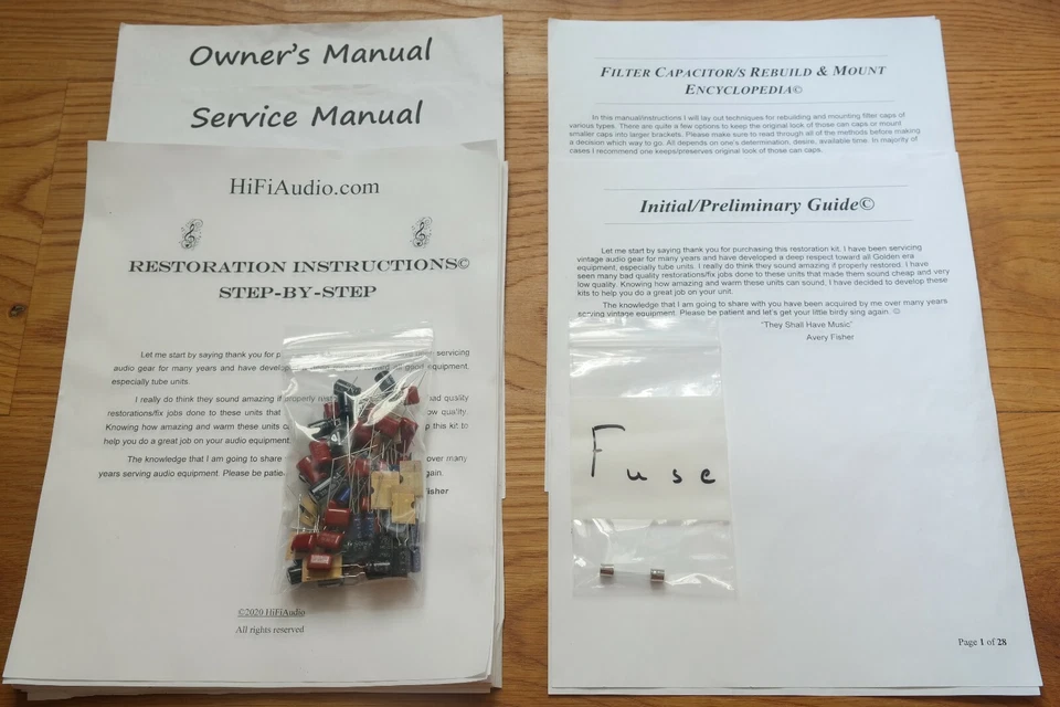 Crown Straight Line 2 PSL-2 dos kit de restauración servicio de reparación recapitulador Foto 2 de 4