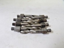 THREADED SHANK AIRCRAFT DRILL BIT .2500 X 2-1/2", 1" CUTTER LENGTH, LOT OF 8