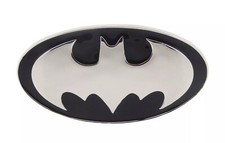 Batman Black and Silver Metal Belt Buckle