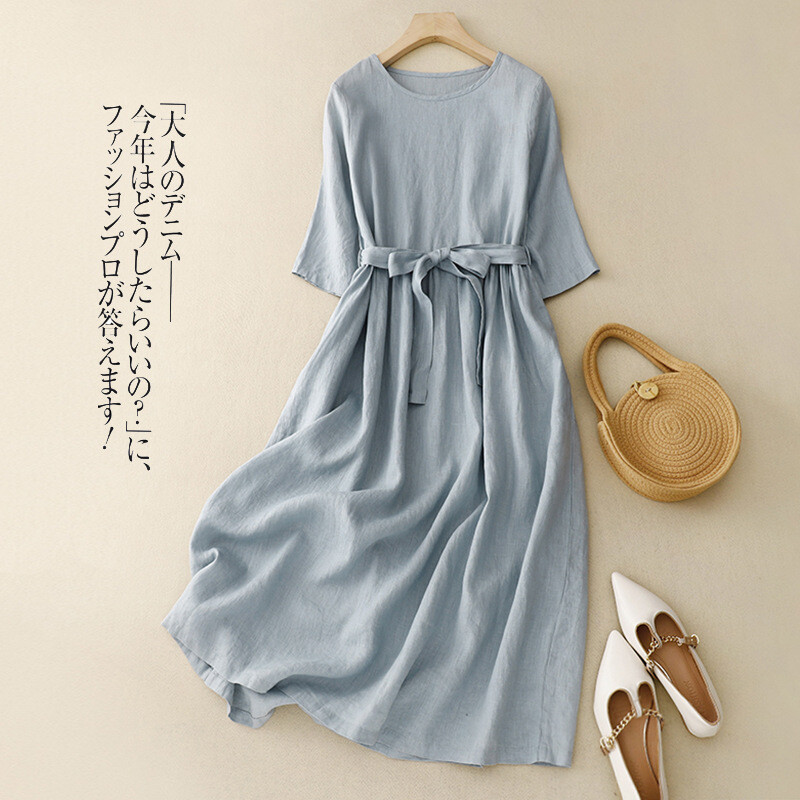 sachin and babi light blue dress Benefits of Wearing Linen Dresses Daily