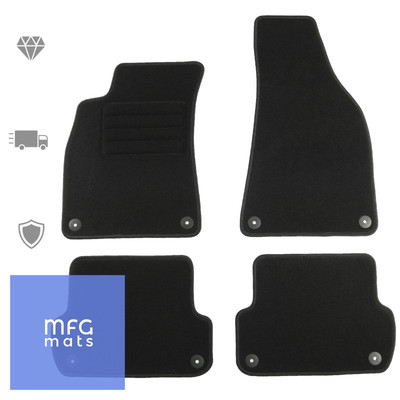Fussmatten für Audi A4 B6 8E Bj. 2000-2004 Fußmatten Autoteppiche BASIC