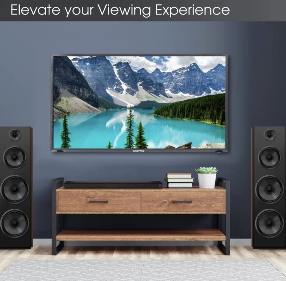 Sceptre TV 40 Inch  FHD LED Tv Home Entertainment 1080p - Image 4 of 4