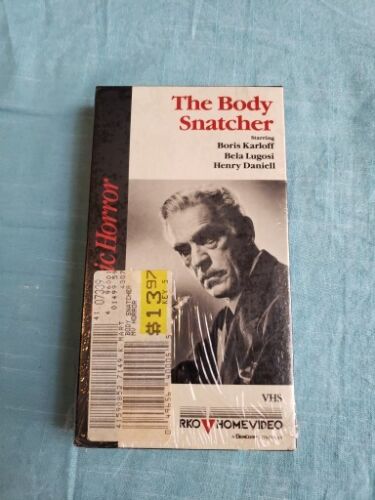 The Body Snatcher VHS Boris Karloff & Bela Lugosi, Turner Home Entertaiment  - Afbeelding 1 van 2