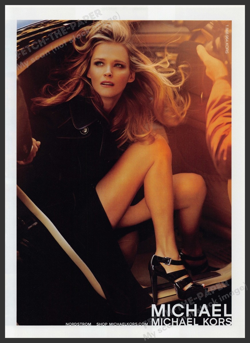 アート作品 ハイヒールと美脚　油絵　フランフラン カッシーナ ACTUS Michael Kors Footwear Carmen Kass 2000s Print Advertisement 2009