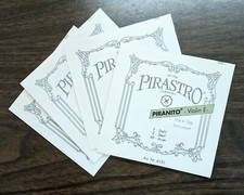 Pirastro Piranito Series Violin String Set 1/16 1/32 Size