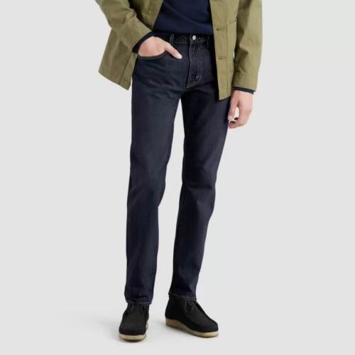 Jeans uomo Levi's 502 regular gamba affusolata elasticizzato seduto sotto la vita, scegli taglia e clr - Foto 4 di 6