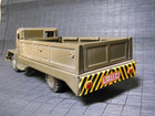 U.S. ARMY TRUCK 10" TIN FRICTION DRIVE, JAPAN, VINTAGE TOY TRUCK, FREE SHIPPING — photo 10
