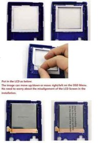 GameBoy Color Q5 XL OSD IPS Backlight Kit For Game Boy GBC