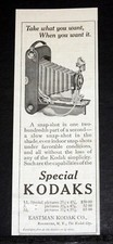 1912 OLD MAGAZINE PRINT AD, EASTMAN, SPECIAL KODAK CAMERAS, TAKE WHAT YOU WANT 
