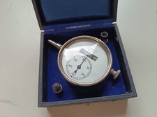 Isgus Nr. 5 D.R.P. Handtourenzähler mit Uhr Drehzahlmesser 1/5