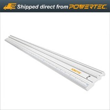 POWERTEC 38" Anodized Aluminum Straight Edge Machined Flat W/I 0.003 (71332)