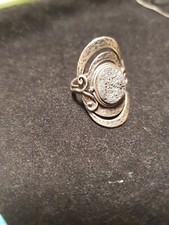 israel sterling silver ring size 8