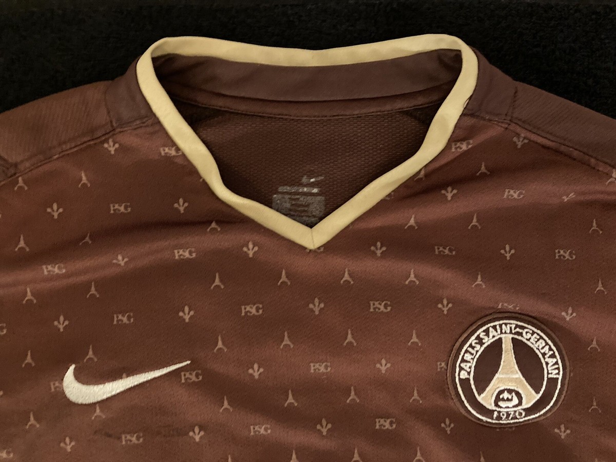VTG Nike PSG Men's Size M 2006 -07 Paris Saint-Germain Away Jersey