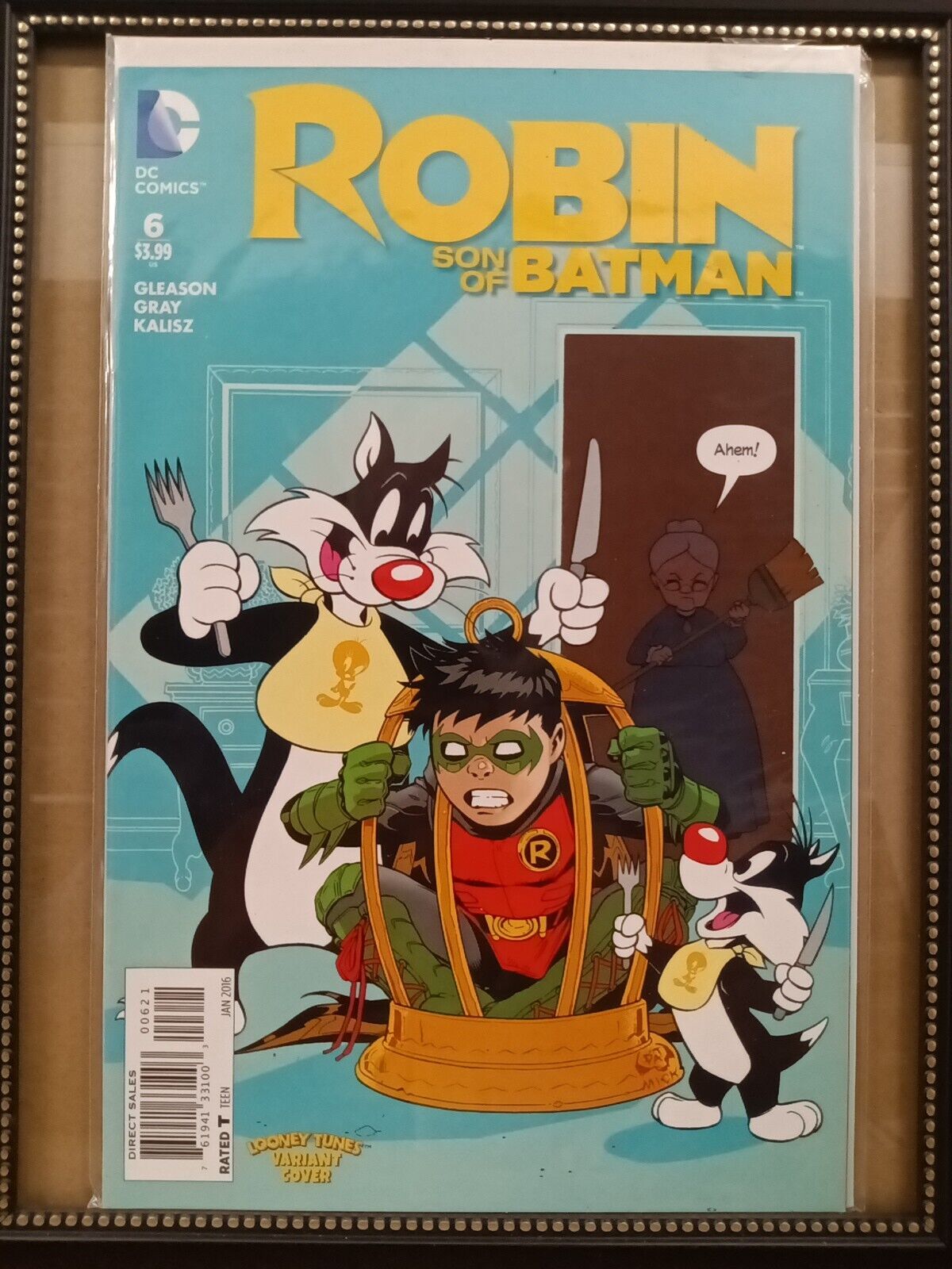 Robin: Son of Batman #6b DC (2016) Looney Tunes Variant Comic Book. Nw64