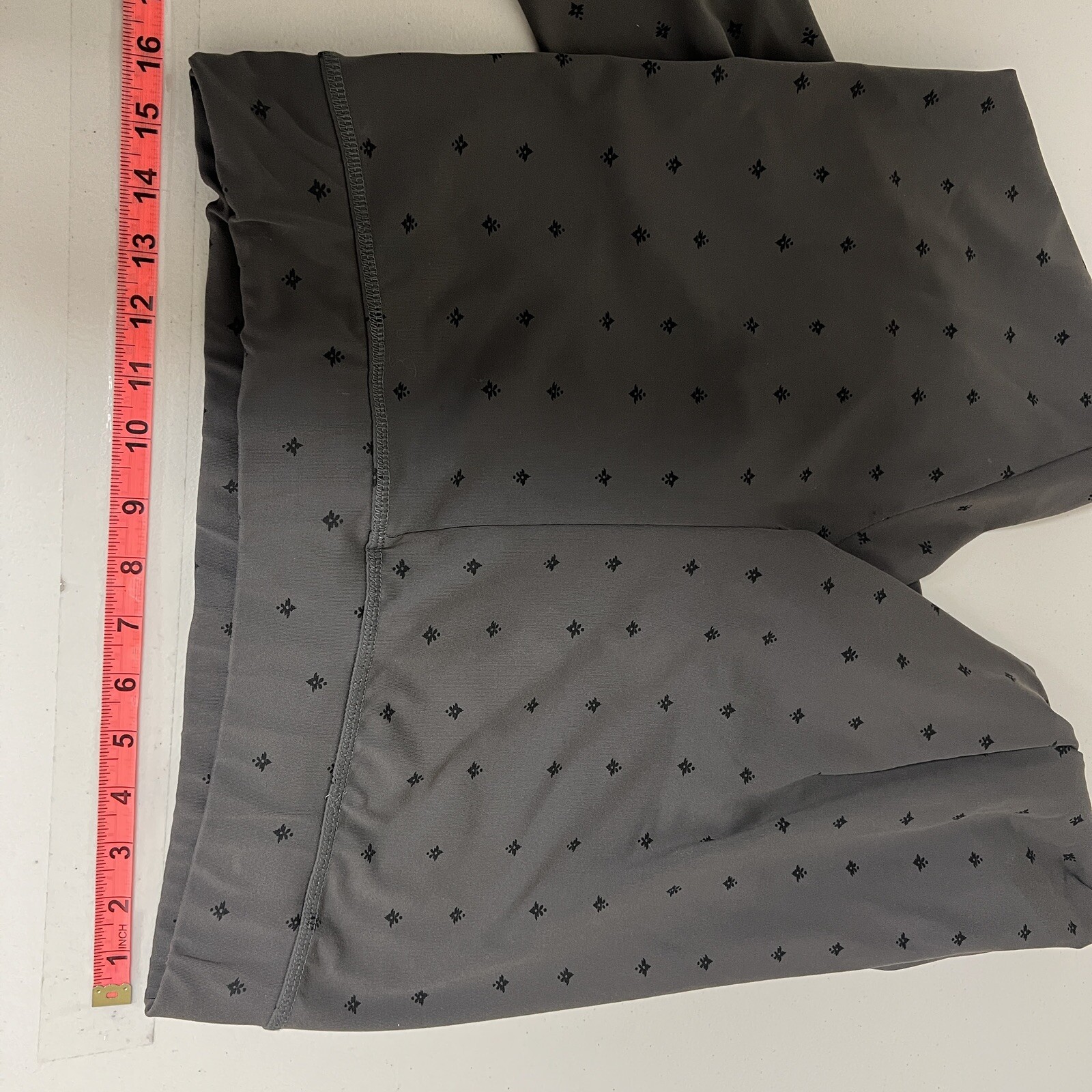 Pendleton XL Grey Patterned Legging Pants Pull-On… - image 8