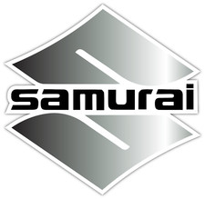 Suzuki Samurai 4x4 Retro Vintage Logo Vinyl Sticker Decal Car Truck Bumper Hood Suzuki Samurai 4x4 Retro Vintage Logo Vinyl Sticker Decal Car Truck Bumper Hood