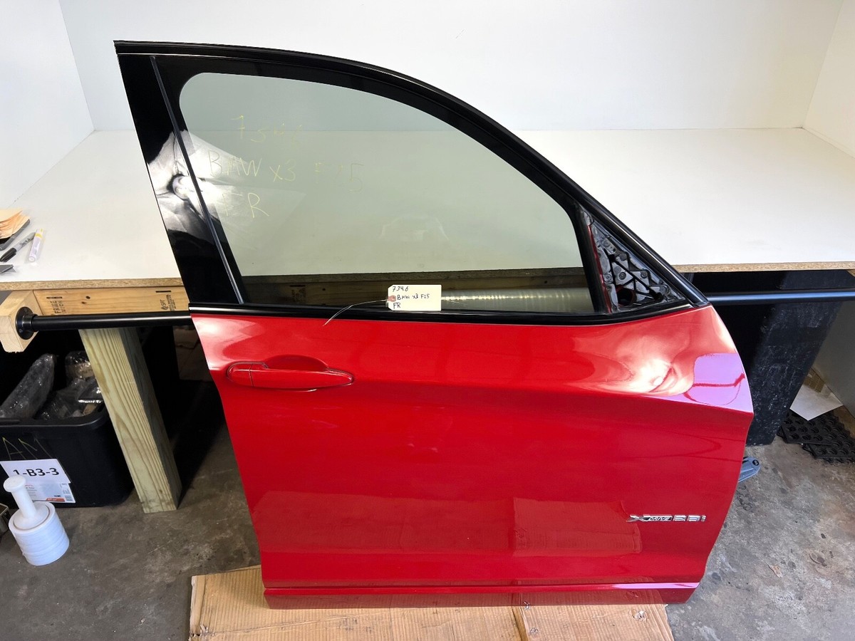 2011-2017 BMW F25 X3 FRONT RIGHT PASSENGER SIDE DOOR w/Glass/Lack