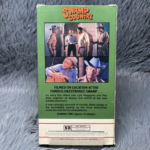 Swamp Country VHS 1985 Paragon Video White Star Action Exploitation Drive-In - Picture 4 of 8