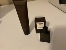 Burberry Hero  For Men,  PERFUME INTENSE MINI .13 BOTTLE + 1 OZ SHOWER GEL, NEW