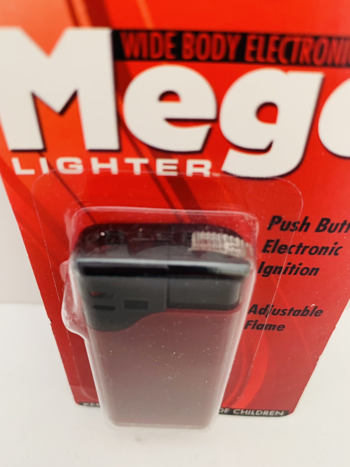 Scripto Wide Body Electronic Mega Lighter w/ Adjustable Flame *Lavender Color* eBay