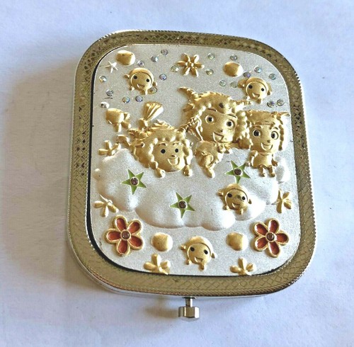 COSMIC KIDS Embossed Quality Hand Purse Compact Mirror