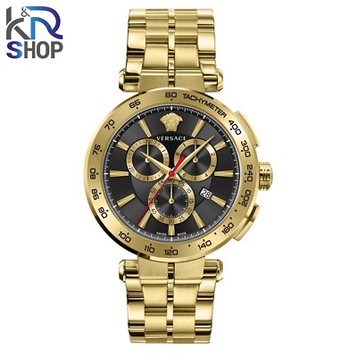 Versace VE6CA0623 Herrenuhr Aion Chronograph 45mm Armbanduhr 