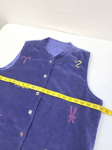 gilet donna reversibile anü By naturale 100% cotone velluto sud-ovest taglia XL - Foto 8 di 10