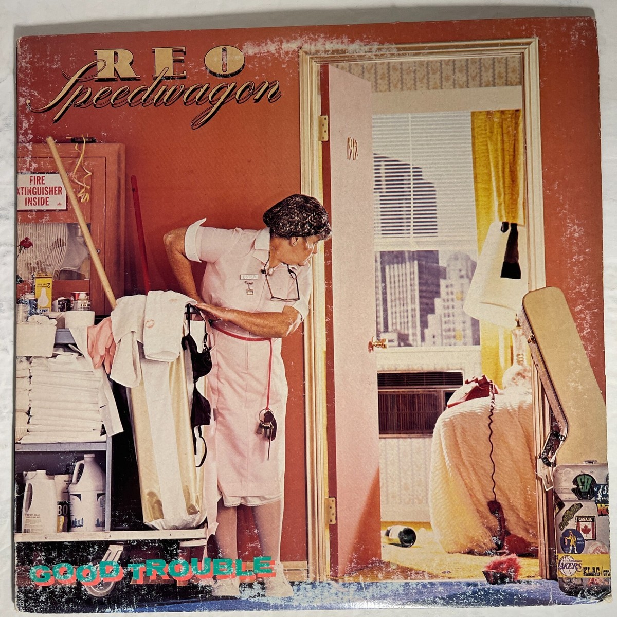 REO Speedwagon ‎– Good Trouble Vinyl, LP Epic ‎– FE 38100 | eBay