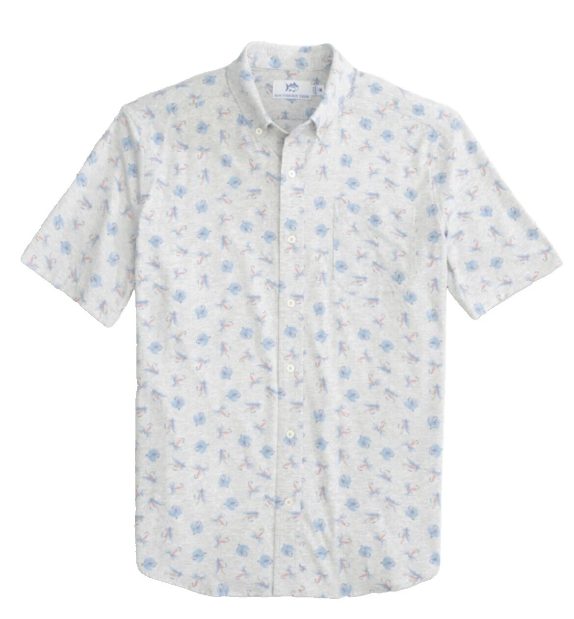 Regular Short Sleeve Casual Button-Down Shirts for Men
