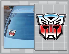 AUTOBOTS LOGO Vinyl Decal #1 Car Truck Window Transformers Sticker