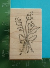 FLOWER BOUQUET Rubber Stamp