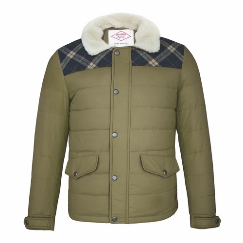 Lee Cooper Mens Shearling Contrast 