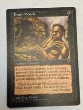 Death Watch - Magic the Gathering MTG Visions Single Card
