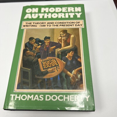 s9- On modern authority :theory condition writing 1500- present day